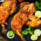 Sharing Whole Roast Chicken with Butter Chicken Sauce