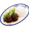 Shanghainese Braised Pork Meatballs With Rice