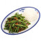 Sauteed French Beans With Ground Pork With Rice