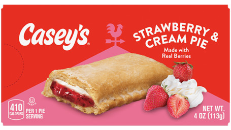 Casey's Strawberry Cream Pie 4Oz
