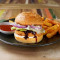 Teriyaki Burger With Chips (Meat Free)