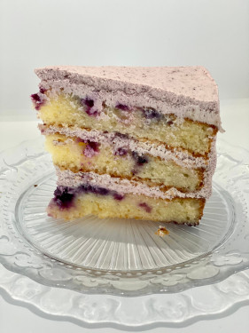 Blueberry, Lemon Elderflower Cream Cake
