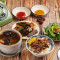 dùn xiāng gū jī tāng tào cān Stewed Chicken Soup with Taiwan Mushroom Combo