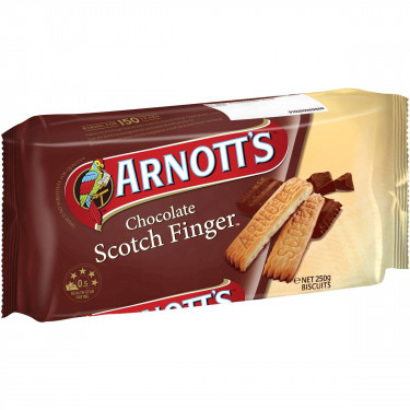 Arnott's Chocolate Coated Scotcch Finger Biscuits