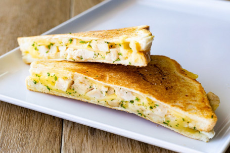 Chicken And Cheese Toasted Sandwich