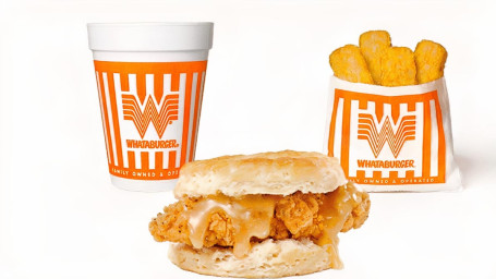 #25 Honey Butter Chicken Biscuit Whatameal