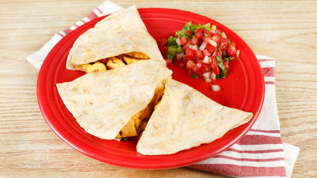 Marinated Tofu Quesadilla