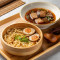má là yā xuè dòu fǔ tāng jí gōng fū miàn Hot and Spicy Duck Blood Jelly and Tofu Soup with Noodles