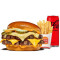 Double Gourmet Grill Triple Cheese Meal