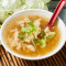 xiāng gū chì ròu gēng Pork Starch with Thicken Soup and Mushroom