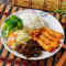 Xiā Juǎn Fàn Rice With Deep-Fried Shrimp Roll