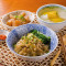 gǔ zǎo wèi suān cài gāo lì cài bàn miàn tào cān Traditional Tossed Noodles Set with Pickled Cabbage
