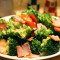 Péi Gēn Qīng Huā Yē Cài Stir-Fried Broccoli With Bacon