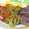 48. Entraña Salteada/ Grilled Skirt Steak Topped With Sauteed Onions And Green Peppers