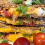 Vegan Cherry Tomatoes And Scallion Panini