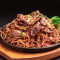 Honey Pepper Beef Noodles On Sizzling Plate