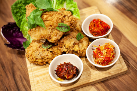Ayam Goreng Kremes (Indonesian Fried Chicken)