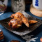 zhēn zhū shāo jī chì Grilled Chicken Wings with Flying Fish Roe