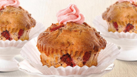 Strawberry Cream Cheese Mammoth Muffin