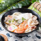 hǎi xiān wū lóng miàn Udon with Seafood
