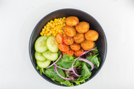 Pepper Salad With Scallop Katsu