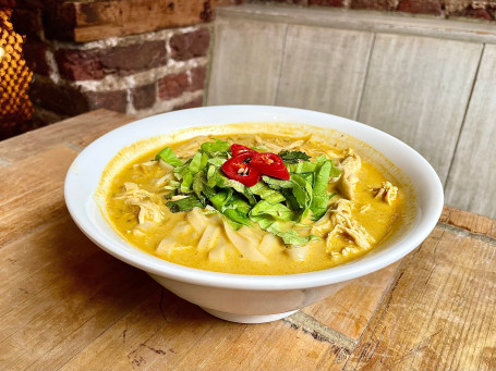 Chicken Curry Noodle Soup (GF)