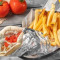 Xī Là Juǎn Yīng Zuǐ Dòu Ní Qiú Juǎn Dā Pèi Shǔ Tiáo Falafel Gyro W/ Fries