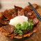yán huǒ shāo niú yāng mǐ Roasted Beef Rice Bento