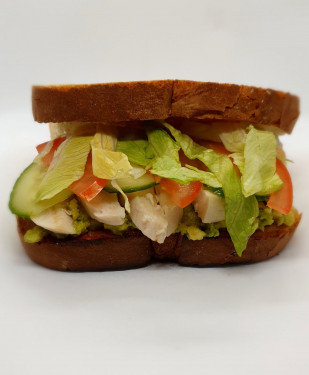 Chicken And Avocado Sourdough Sandwich