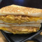  Huā Shēng Jiàng Kǎo Qǐ Sī Dàn Sān Míng Zhì Tào Cān Toasted Cheese And Egg Sandwich With Peanut Butter Combo
