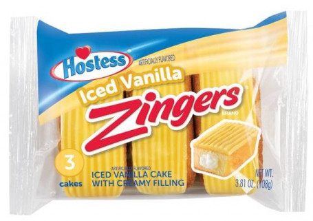 Hostess Iced Vanilla Zingers
