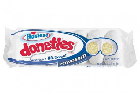 Hostess Donettes Powdered