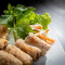 Net Rice Paper Spring Rolls with Crab and Shrimp