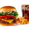 Grande Pancetta All American Ribeye Steakhouse Burger Combo