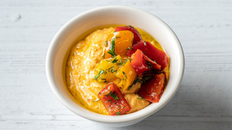 Hummus And Roasted Peppers