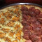 Pizza Grande (12 fatias, 35cm) Calabresa e Frango c/ Catupiry