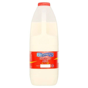 Freshways Skimmed Milk 2L