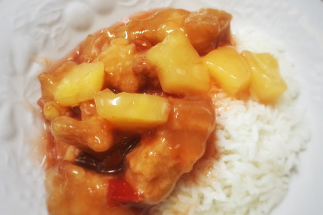 Sweet And Sour Sauce Rice Box