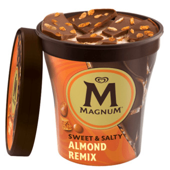 Magnum Becher Sweet Salty Almond-Remix