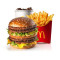 Dobbelt Big Mac-menu