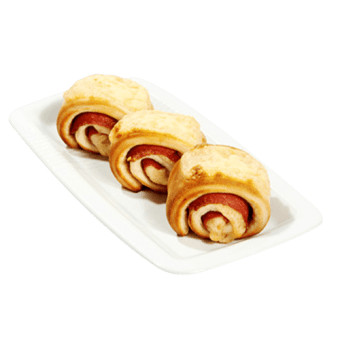 Pizza Rolls With Salami And Cheese (Lactose-Free)