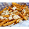 Fries Topped with Greek Feta and Oregano