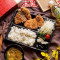 Lǐ Jí Jī Pái Biàn Dāng Yōu Huì Zǔ Hé Jiā Zèng Chá Wǎn Zhēng Pork Loin Bento With Chicken Chop