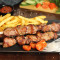 Shish Kebab With French Fries