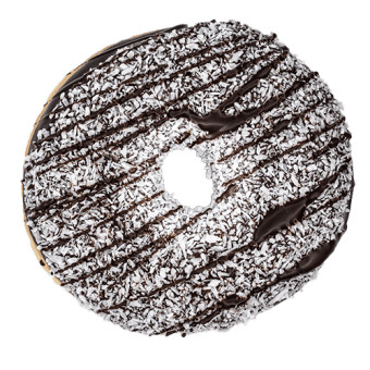 Coco Zwarte Donut