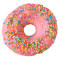 Vegan Strawberry Frosted Sprinkles Donut