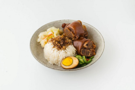 Stewed Pork Trotters With Rice
