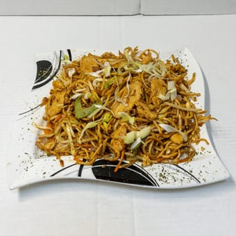 Fried Noodles With Chicken