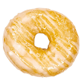 Klassieke Kiwi Donut (Veganistisch)