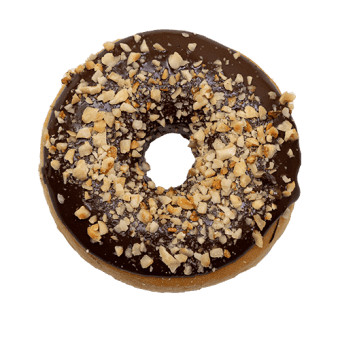 Hazelnoot Vegan Donut (Veganistisch)